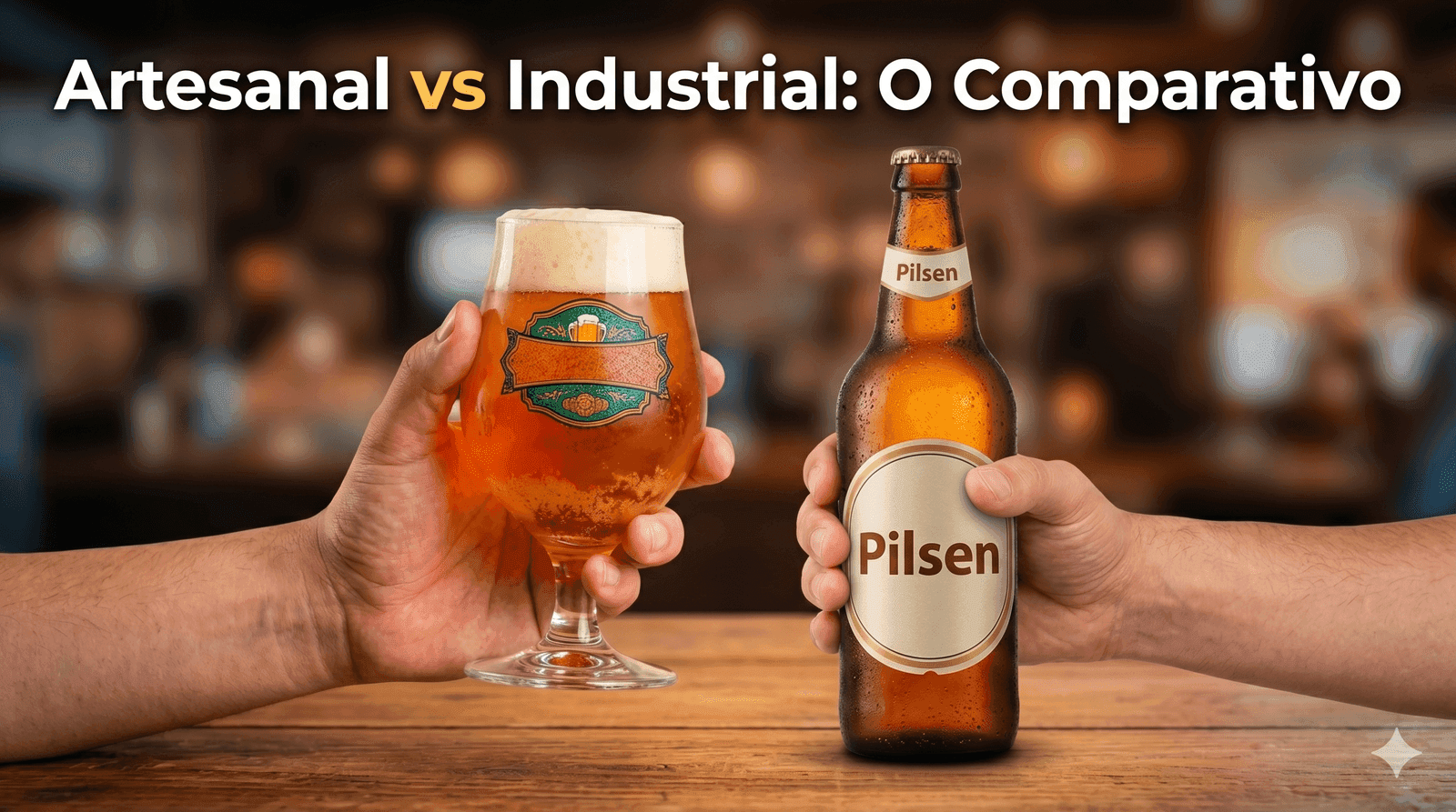 Cerveja artesanal x industrial: guia completo para escolher a sua